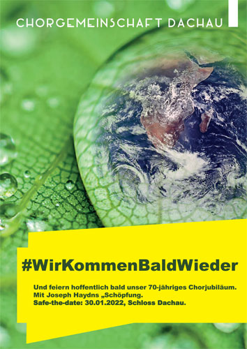 Chorgemeinschaft Dachau #WirKommenBaldWieder