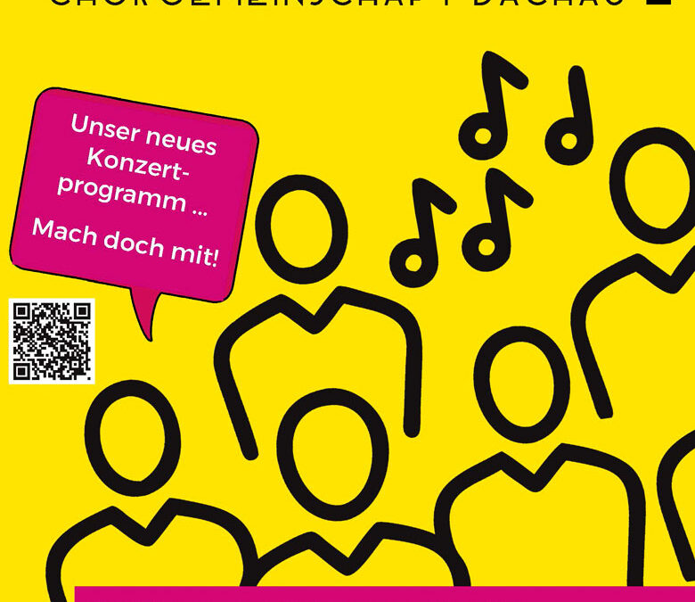 Konzertprogramm 25 bis 27 Chorgemeinschaft Dachau